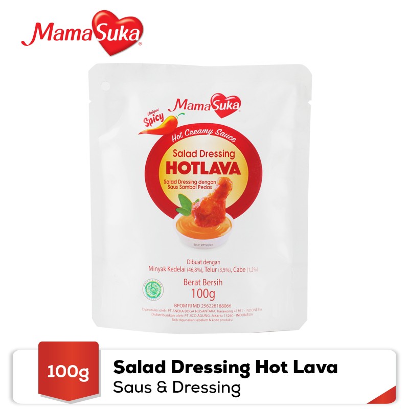 Spicy Salad Dressing Hot Lava